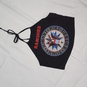🎸 Ramones halter crop top 🎸